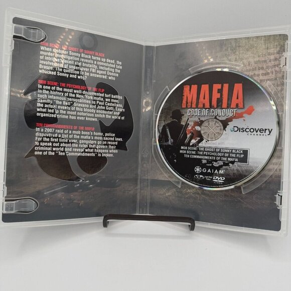 Mafia: Code of Conduct - Discovery Channel DVD - Good - Picture 3 of 4